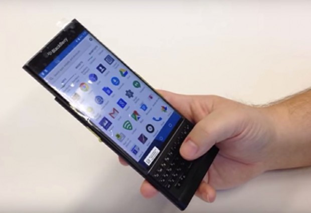 BlackBerry Venice capturado en video