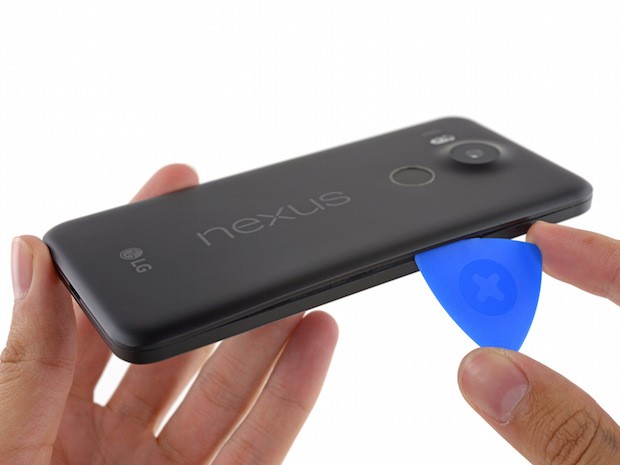 Despiece del Nexus 5X muestra que es altamente reparable