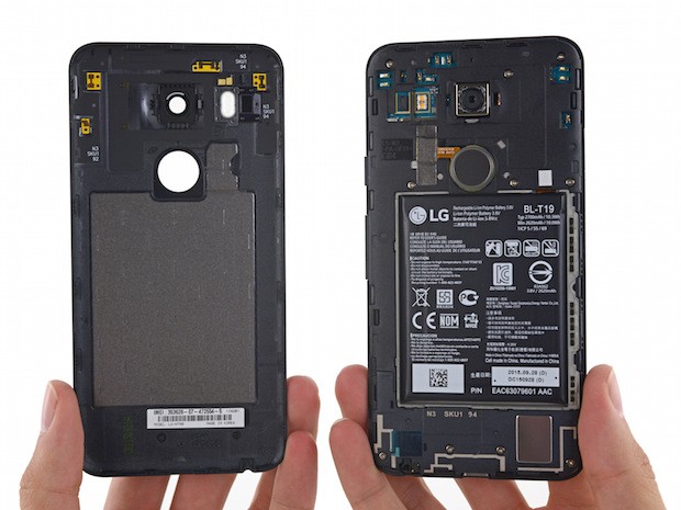 nexus 5x ifixit