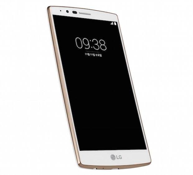 LG G4 en color oro blanco lanzado en Corea