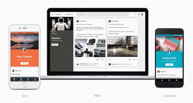 Google+ cambia su diseño y enfoque