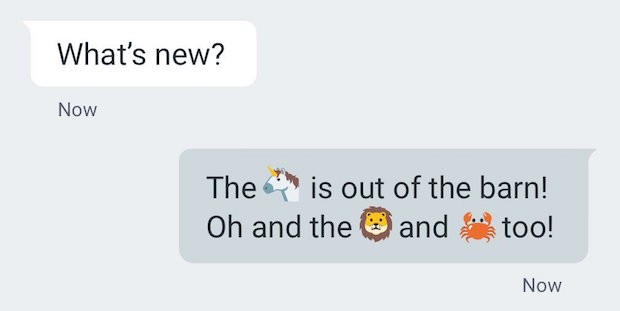 Android recibirá una actualización para Nexus con nuevos emojis la semana próxima