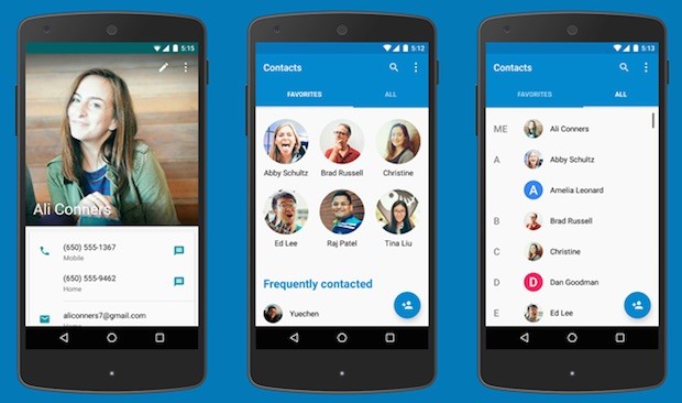 Google continúa separando Android con la llegada del Dialer y Contactos al Play Store