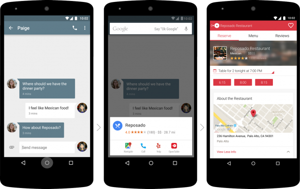 Google Now on Tap se expande al español y otros lenguajes
