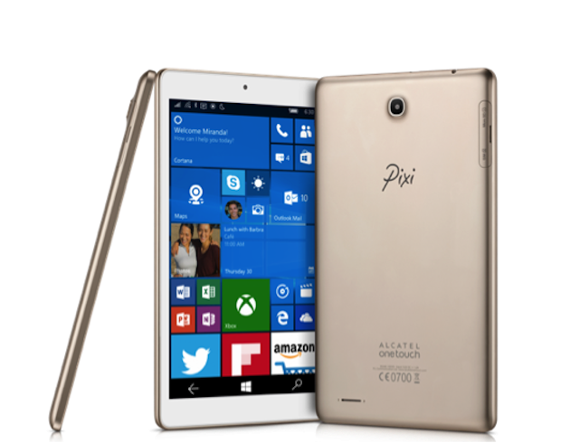 Alcatel OneTouch anticipa la serie Pixi 4 y tablet Windows 10 para CES 2016