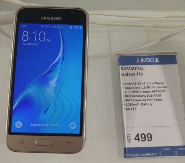 Galaxy j1 2016