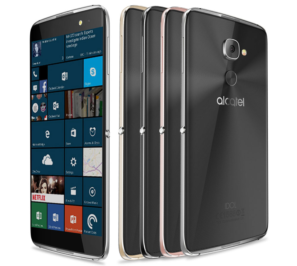 Alcatel Idol 4 Pro y Idol 4 Mini detallados
