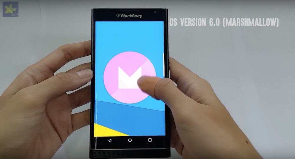Android Marshmallow llegará al BlackBerry Priv a principios de mayo