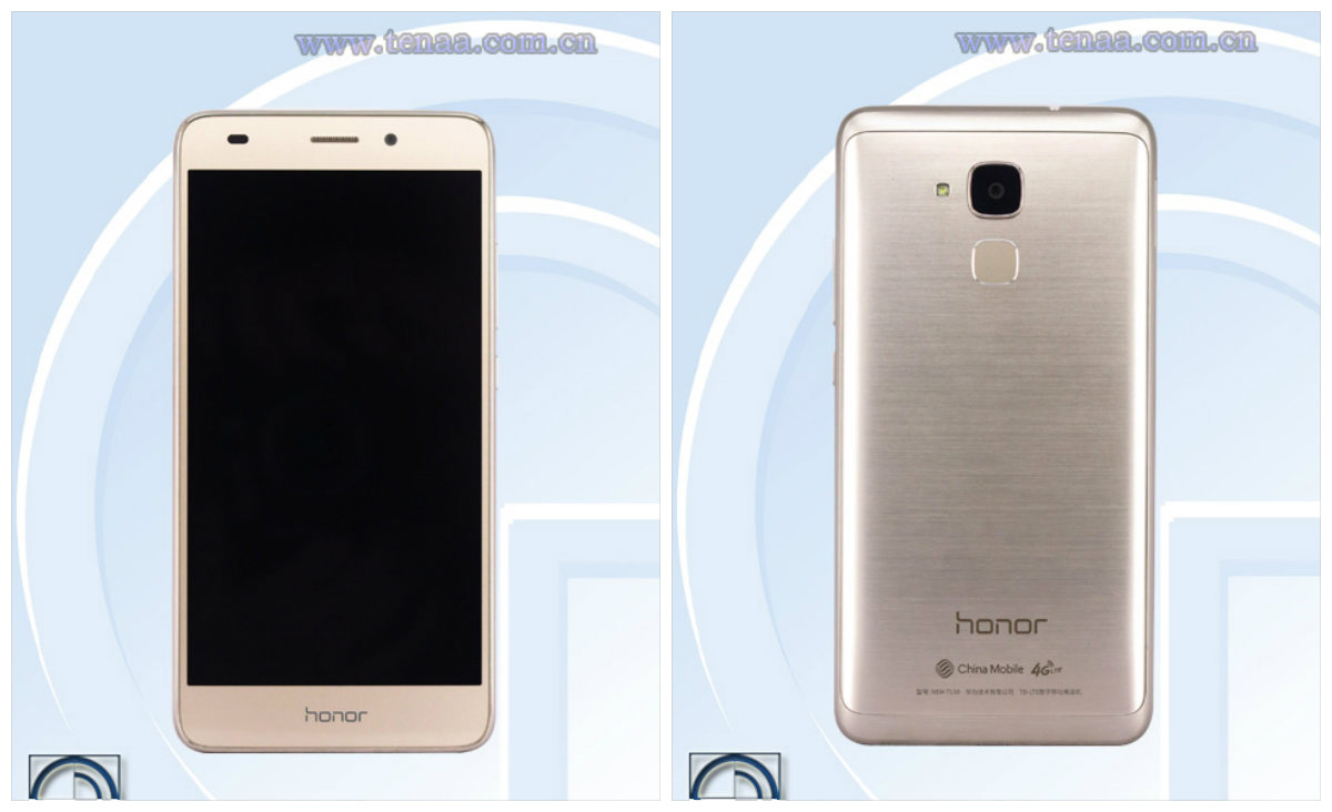 Huawei Honor 5C pasa por TENAA revelando pantalla de 5.2″ y chasis metálico