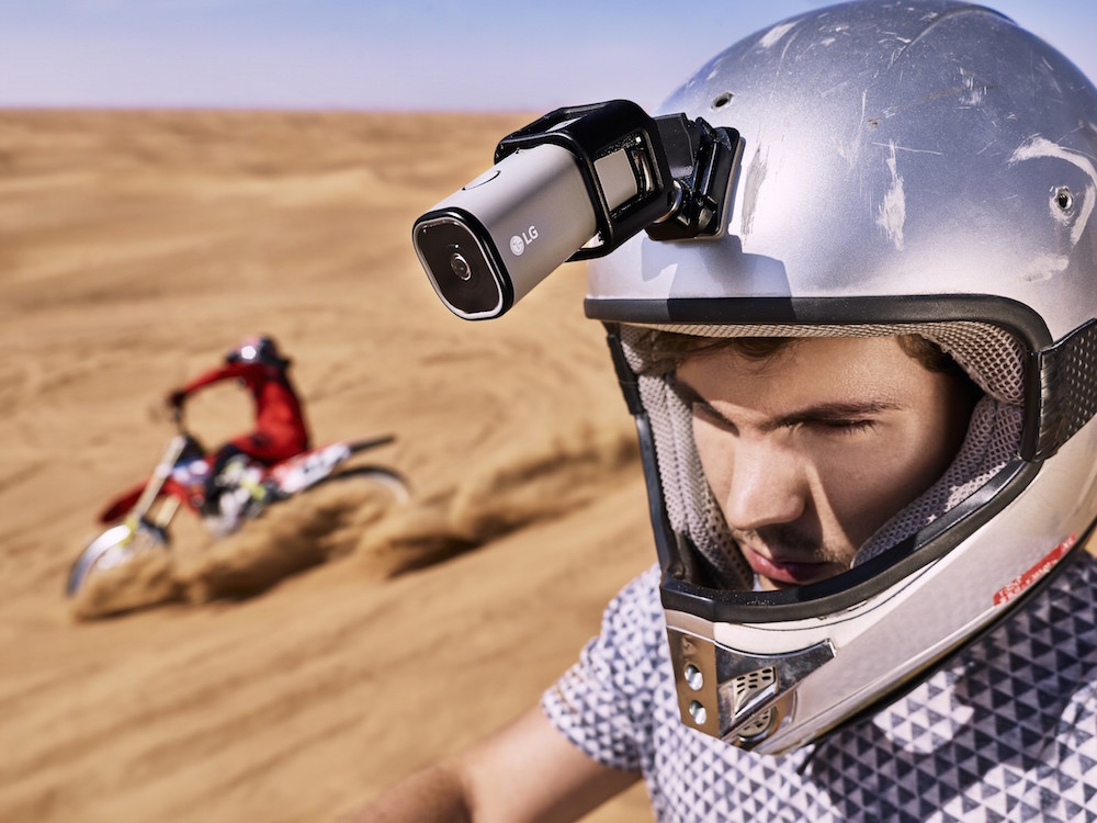 LG anuncia al Action CAM LTE con video 4K y streaming LTE