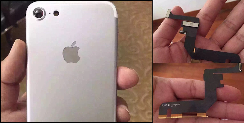 Supuesto iPhone 7 aparece en foto mostrando rediseño de antena y lente sobresaliendo