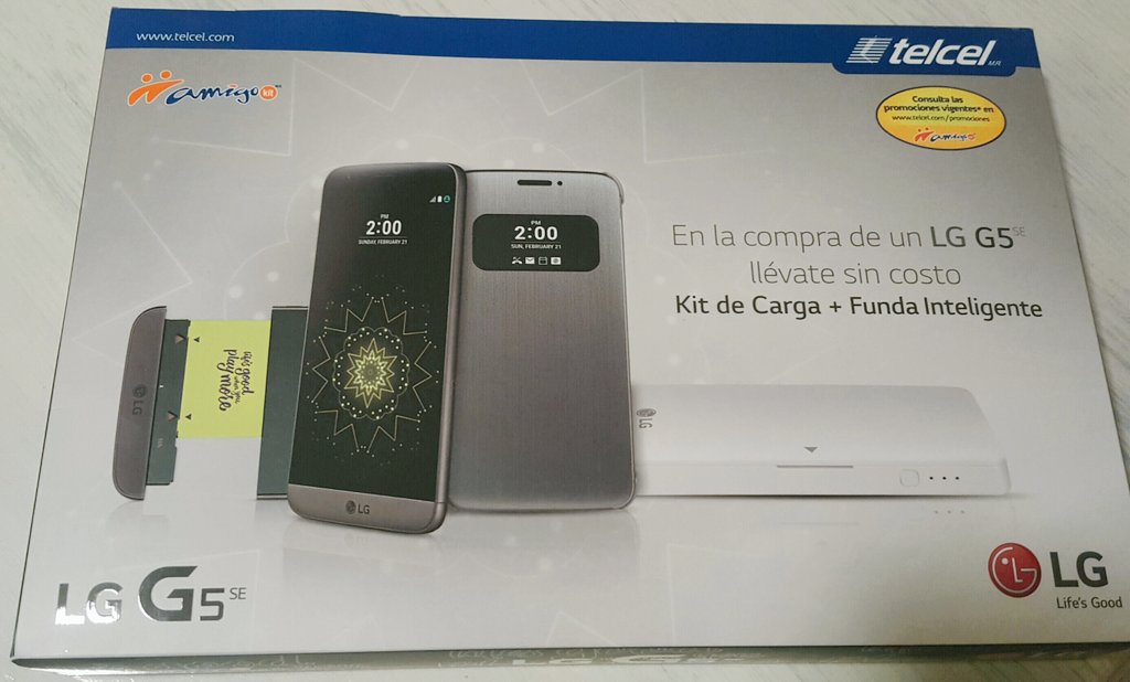 LG G5 SE debuta en México por Telcel