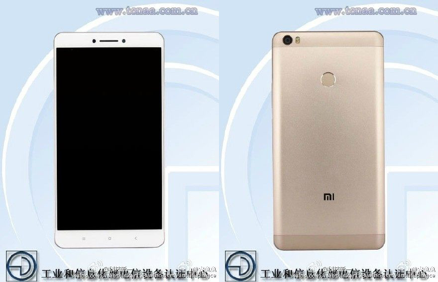 Xiaomi Mi Max pasa por TENAA revelando detalles