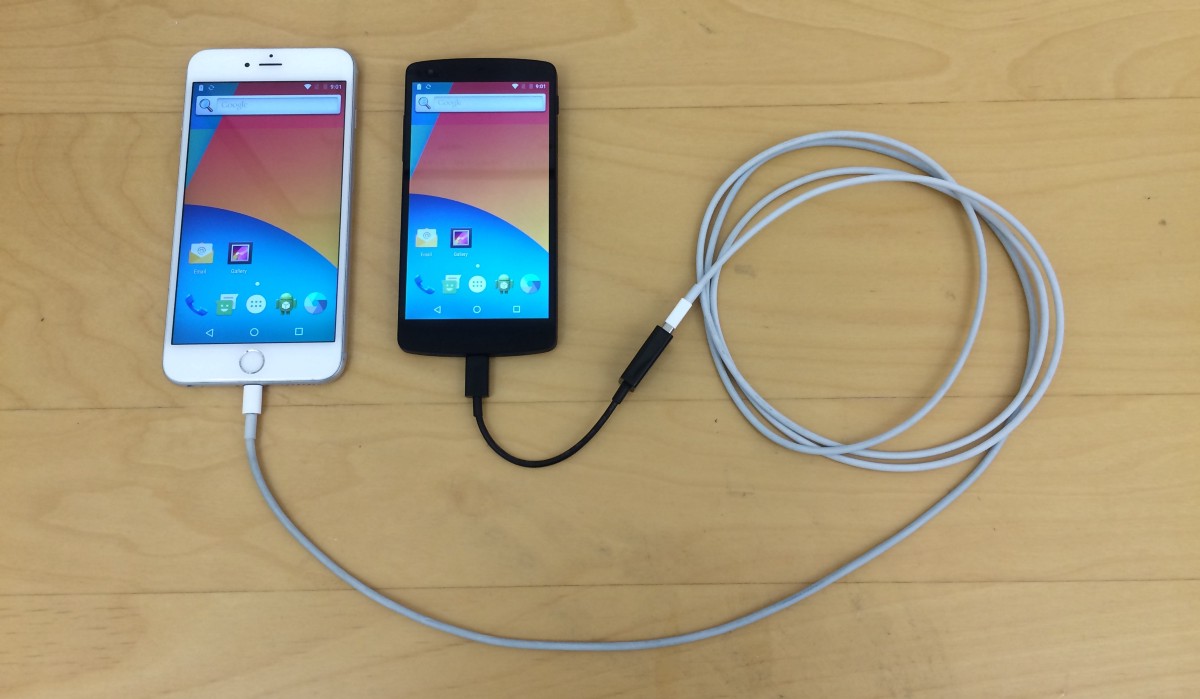 Android corriendo en iPhone 6S