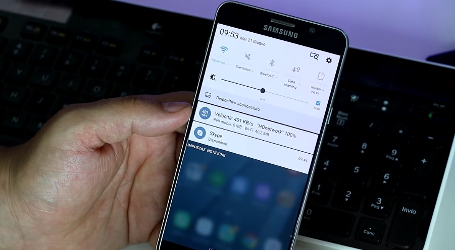 Samsung TouchWiz para el Galaxy Note 7 filtrado en video