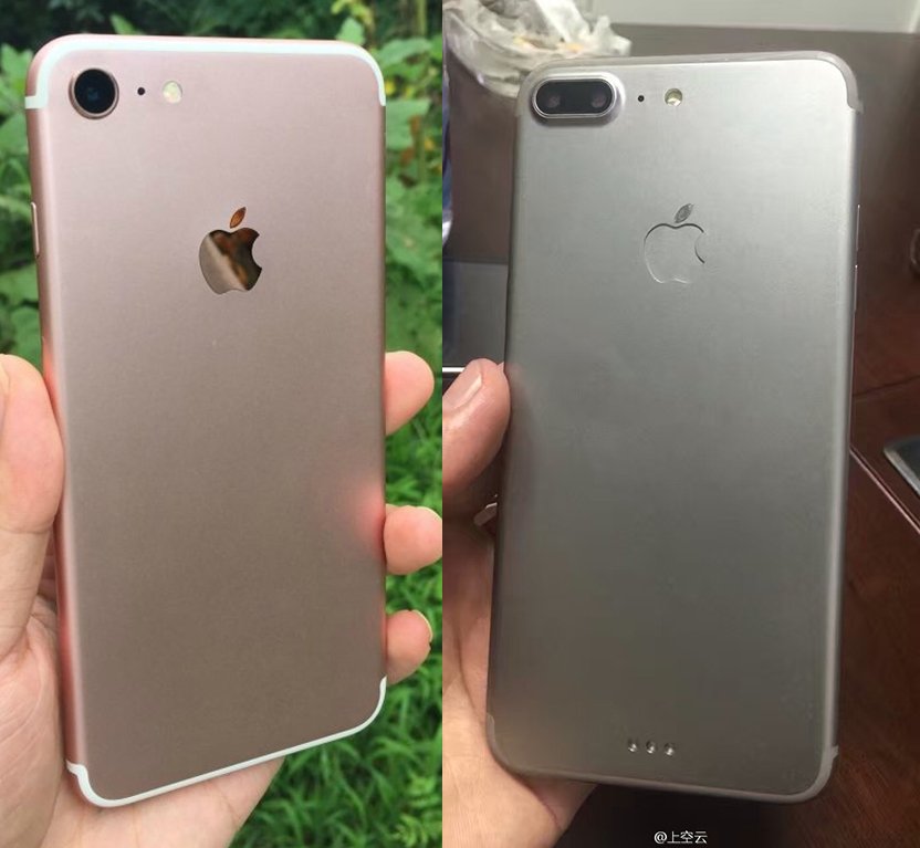 iPhone 7 y iPhone 7 Plus: prototipos filtrados