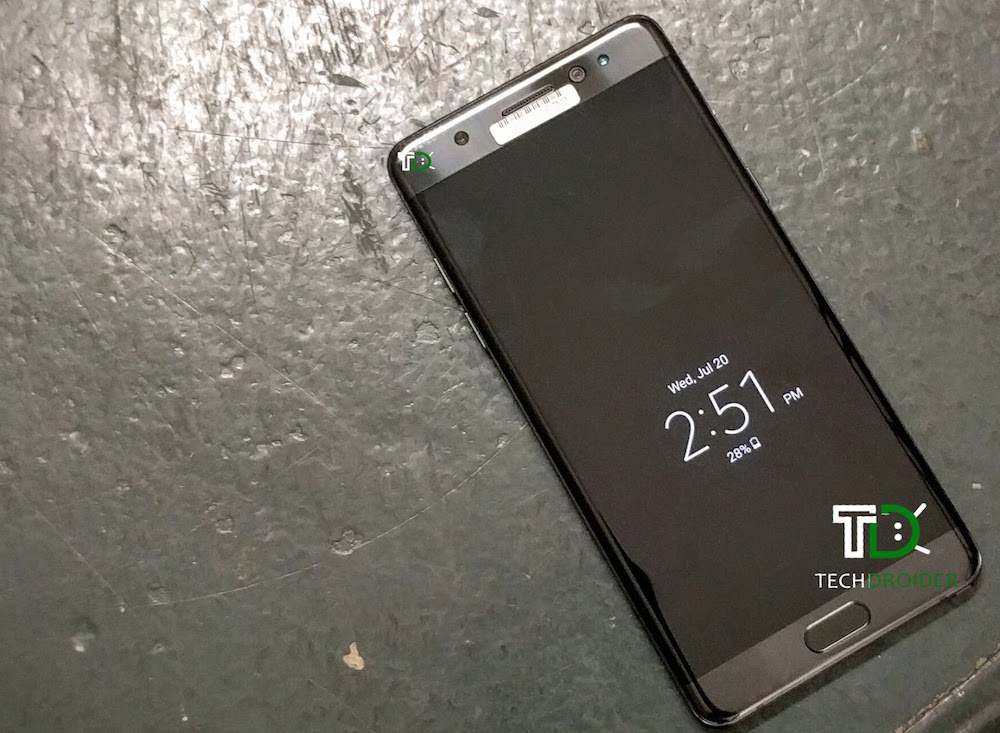 Note 7 en color Negro Onyx