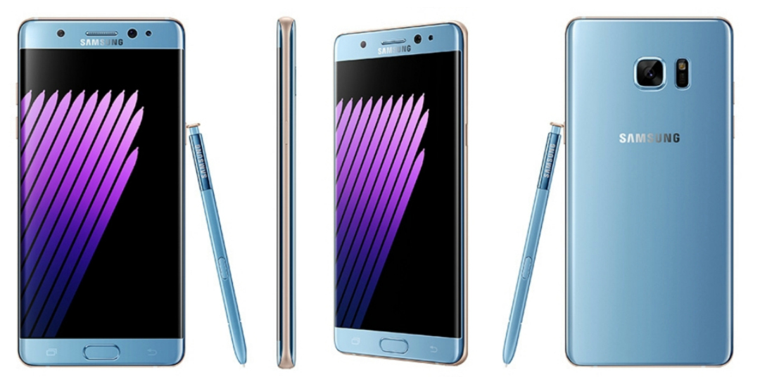 Samsung Galaxy Note 7 revelado en nuevas fotos de prensa