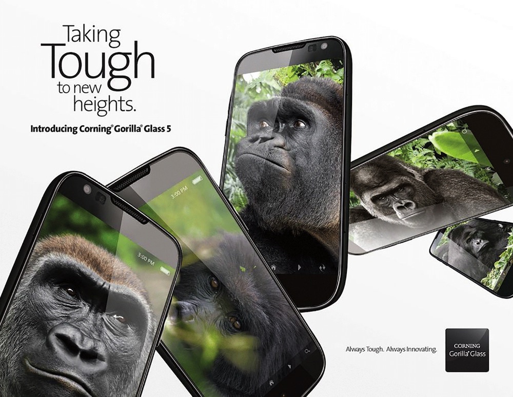 Corning anuncia Gorilla Glass 5
