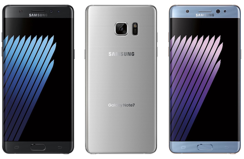 Lector de iris del Galaxy Note 7 mostrado en acción