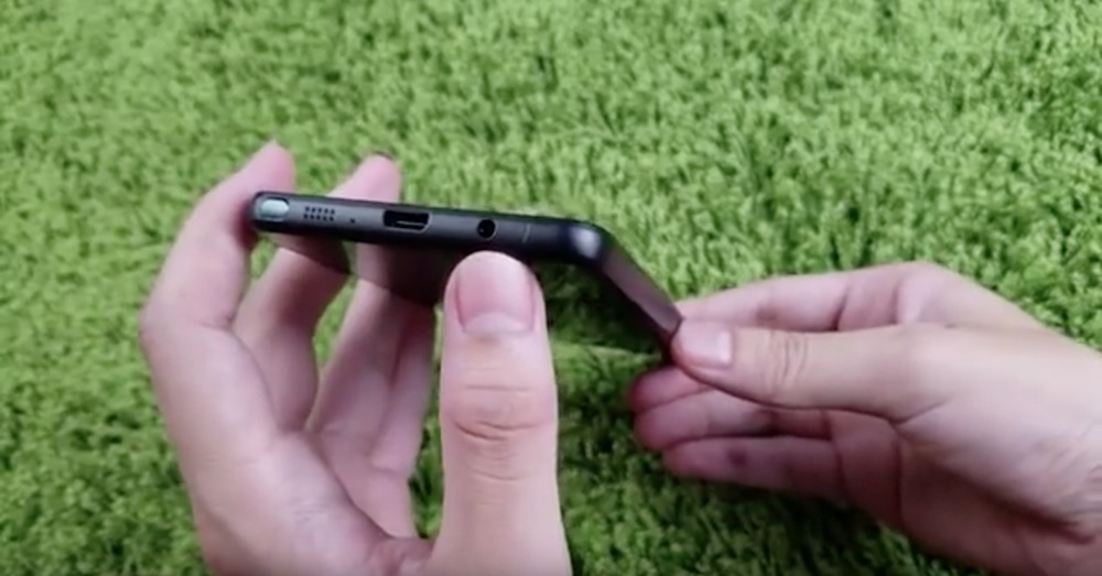 samsung galaxy note 7 flat