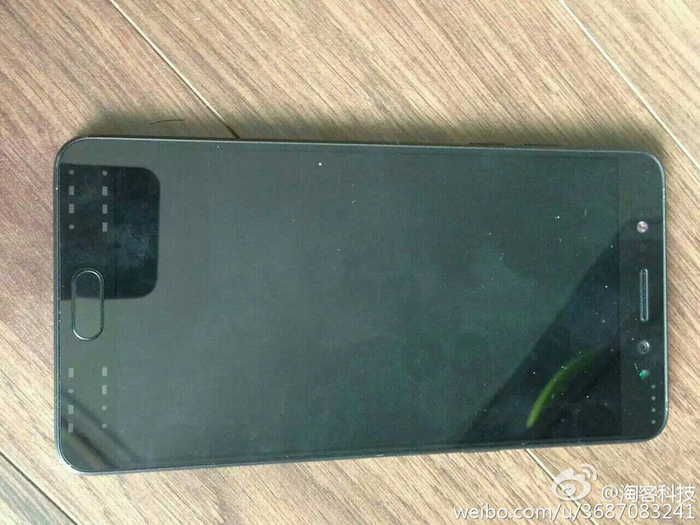 Prototipo del Samsung Galaxy Note 7 “flat” filtrado en foto