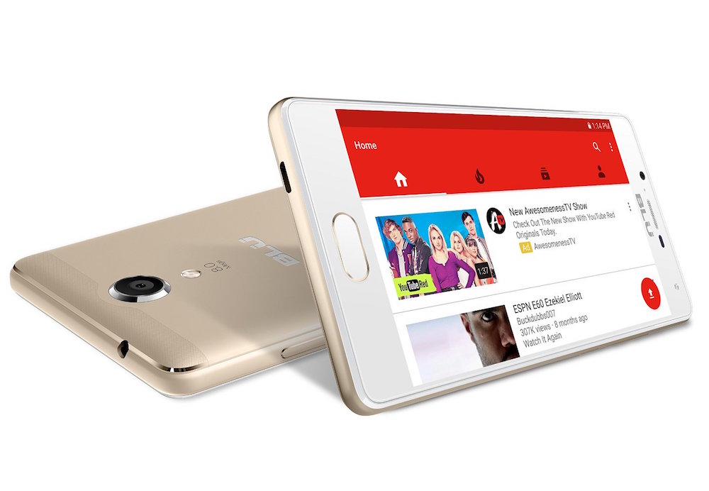 BLU Studio Touch: chasis de metal y sensor de huellas por 100 dólares