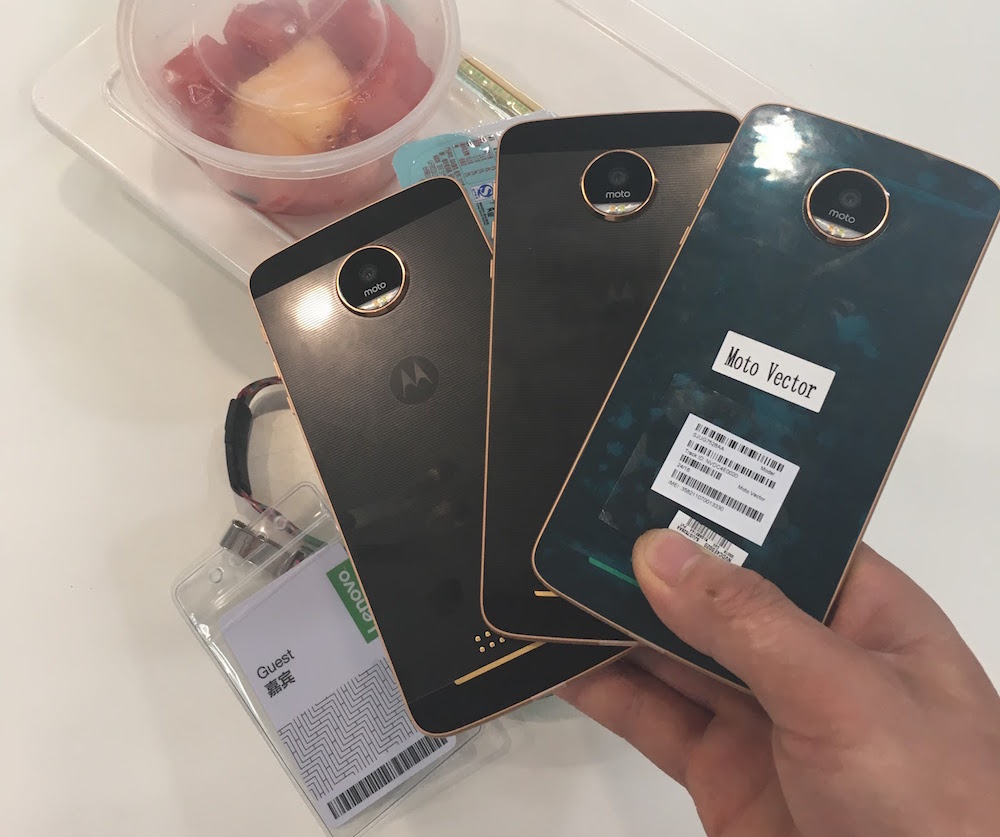Moto Z Play filtrado en fotos