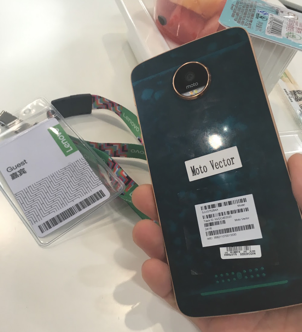 Moto Z Play filtrado en fotos