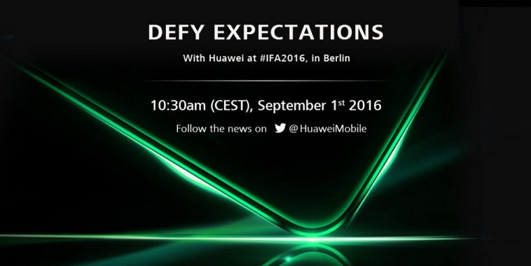 Huawei confirma evento en IFA 2016