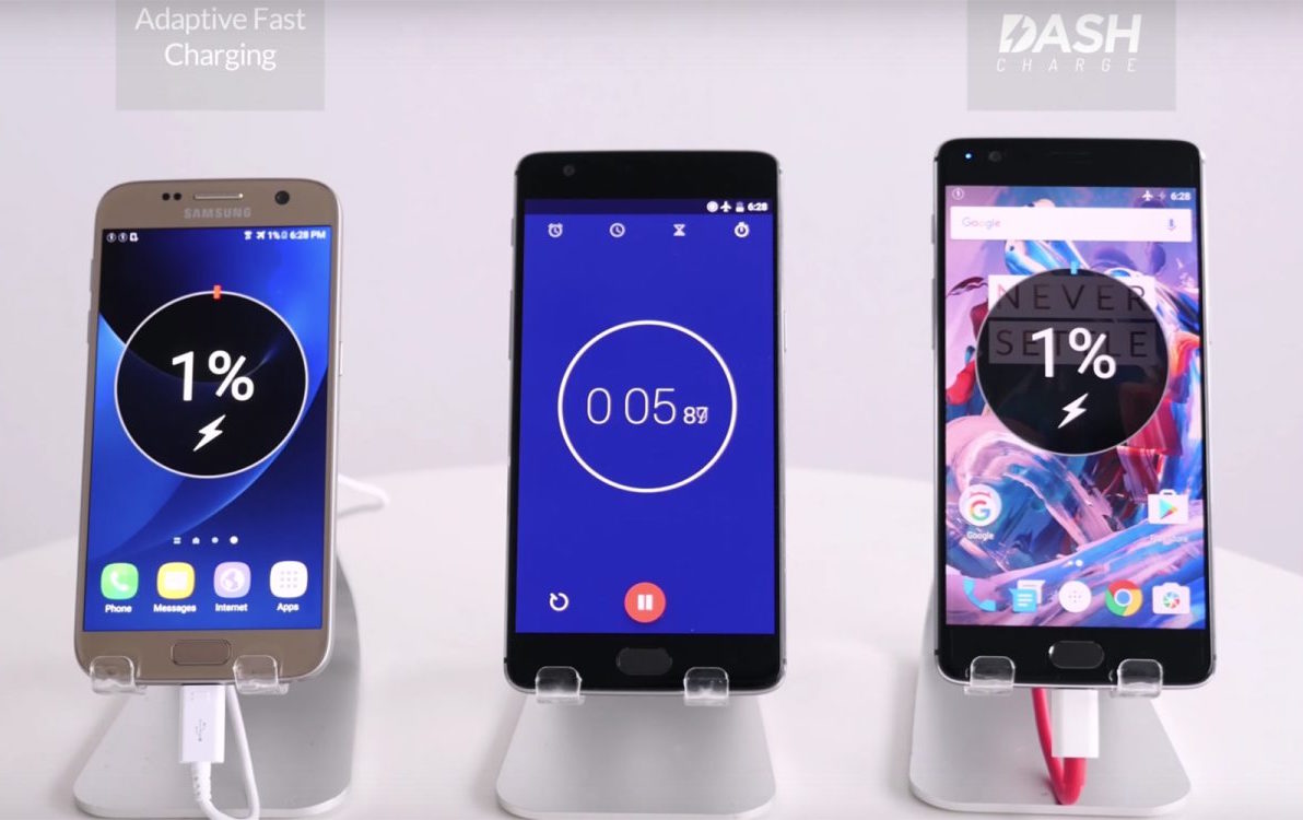 dash charge op3 vs s7
