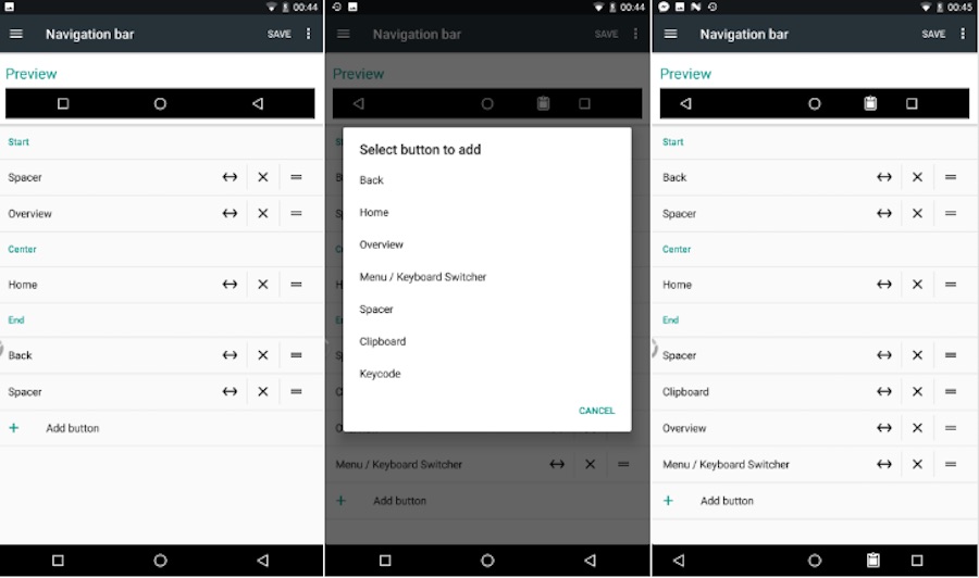 Google trabaja en la personalización de la barra de navegación, actualmente oculta en Nougat