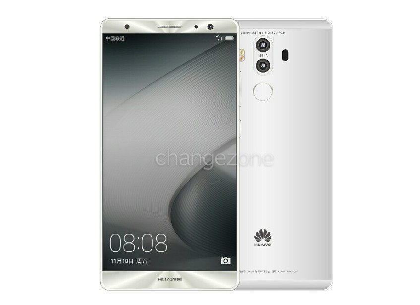 Huawei Mate 9 se filtra en fotos mostrando sus opciones de colores y confirmando cámara dual Leica