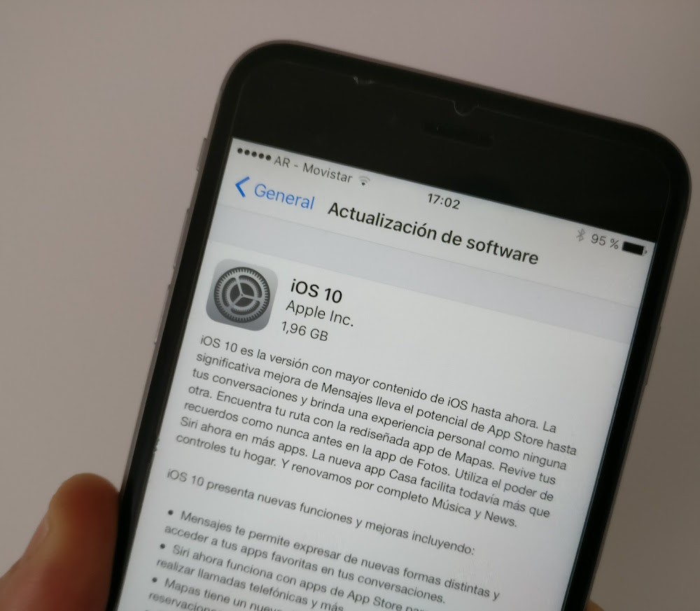 Actualización iOS 10 ya está disponible para el iPhone y el iPad