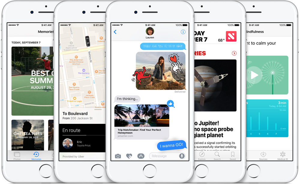 Apple lanza tienda para iMessage con stickers, apps y juegos en iOS 10