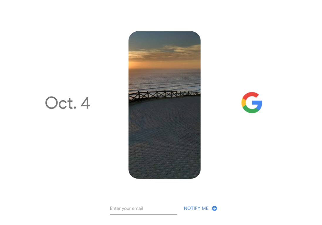 Google sugiere anuncio del Pixel y Pixel XL para el 4 de octubre
