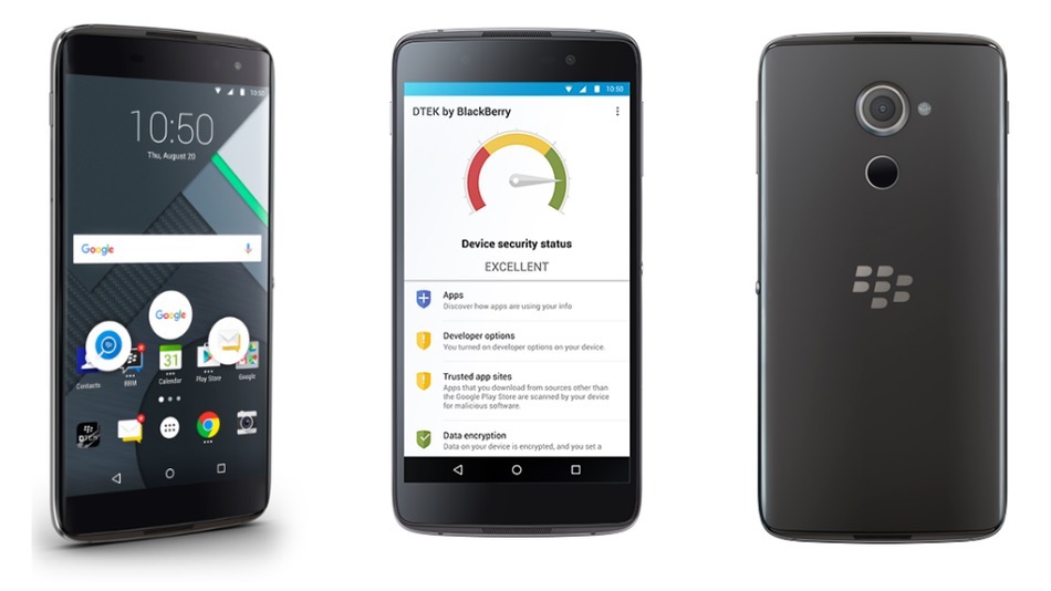 BlackBerry dtek60 es oficial