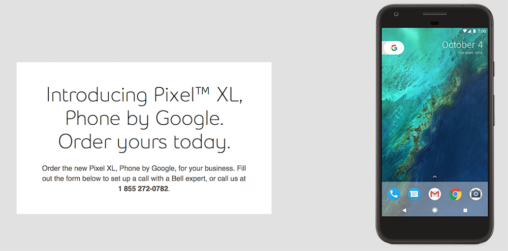 Google Pixel y Pixel XL filtrados por operadora y minorista