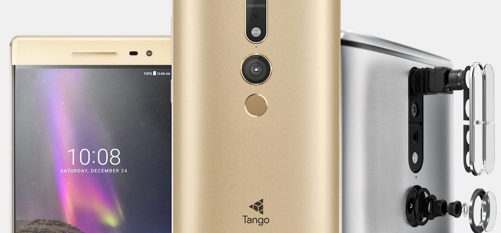 Lenovo Phab2 Pro con soporte de Project Tango llegará en noviembre