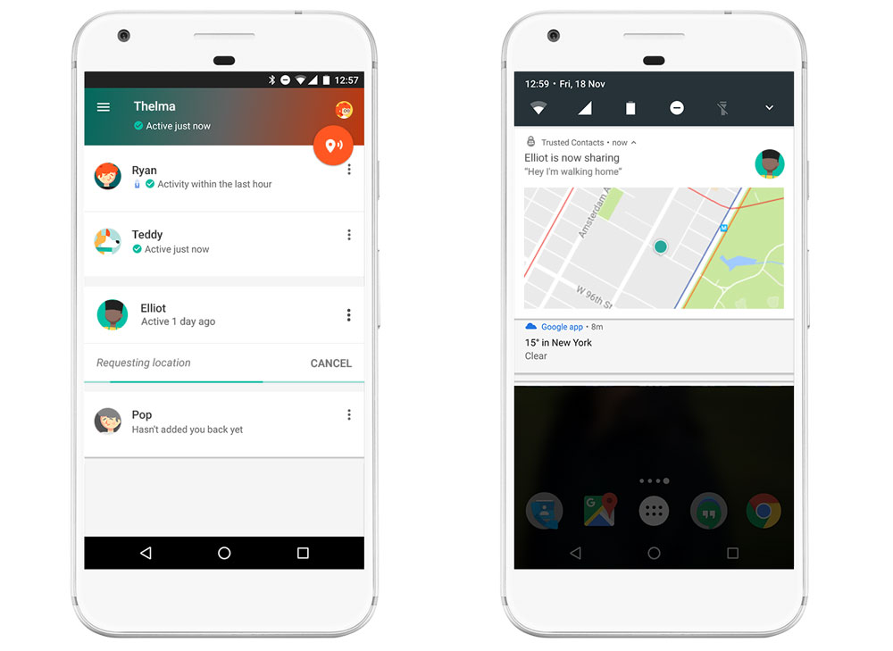 Google lanza “Contactos de Confianza” para hacer saber que estás bien a tus seres queridos