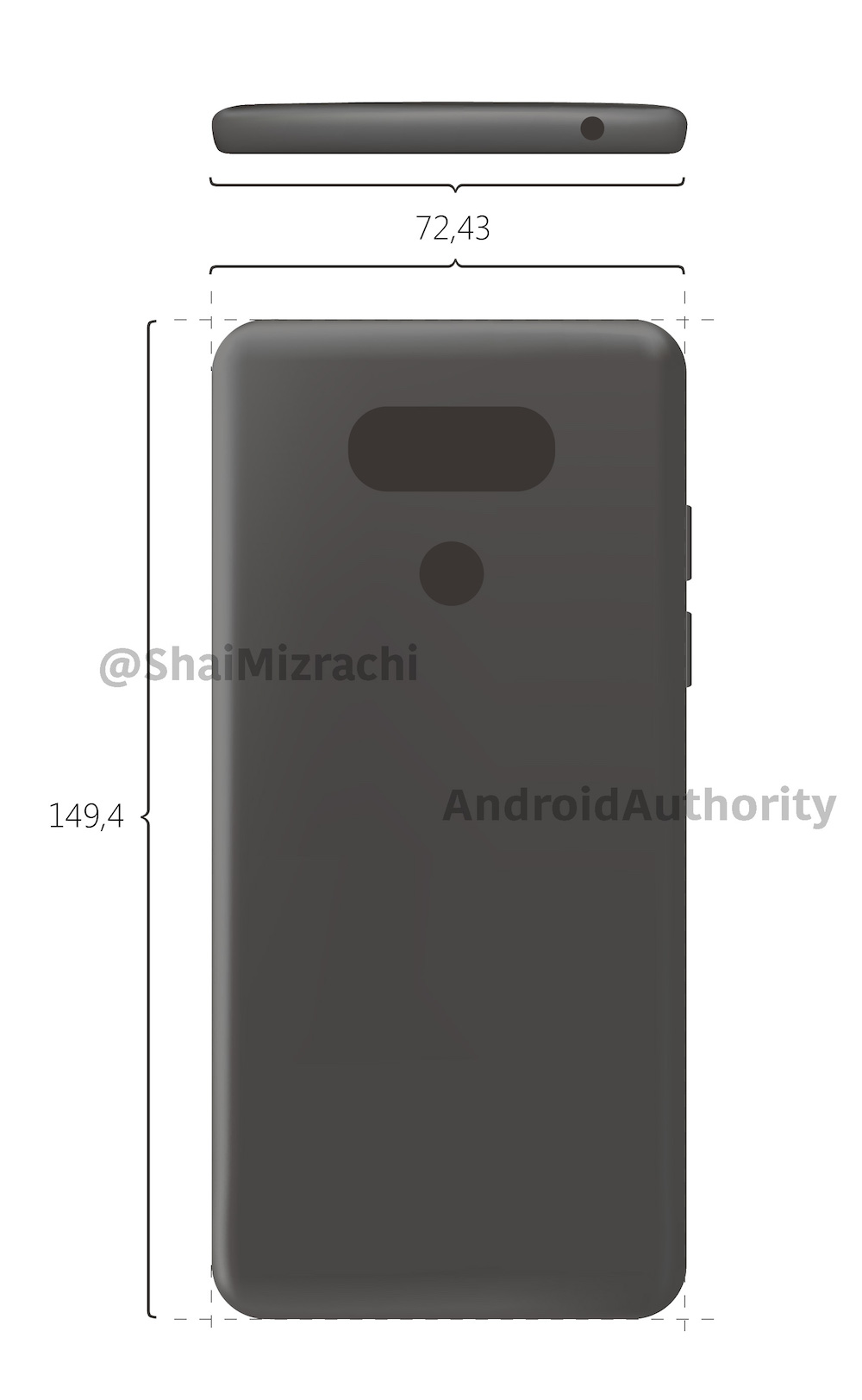lg g6 dimensiones