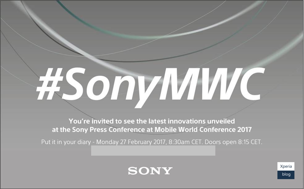 Sony se suma a MWC con evento el 27 de febrero
