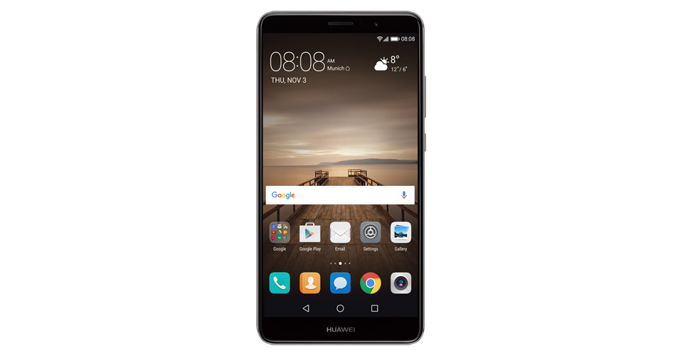 Huawei Mate 9 con 6GB y 128GB de almacenamiento interno aparece listado