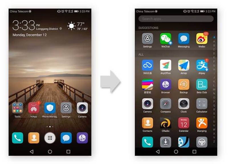 Huawei actualizará varios de sus smartphones de gama media a Android Nougat