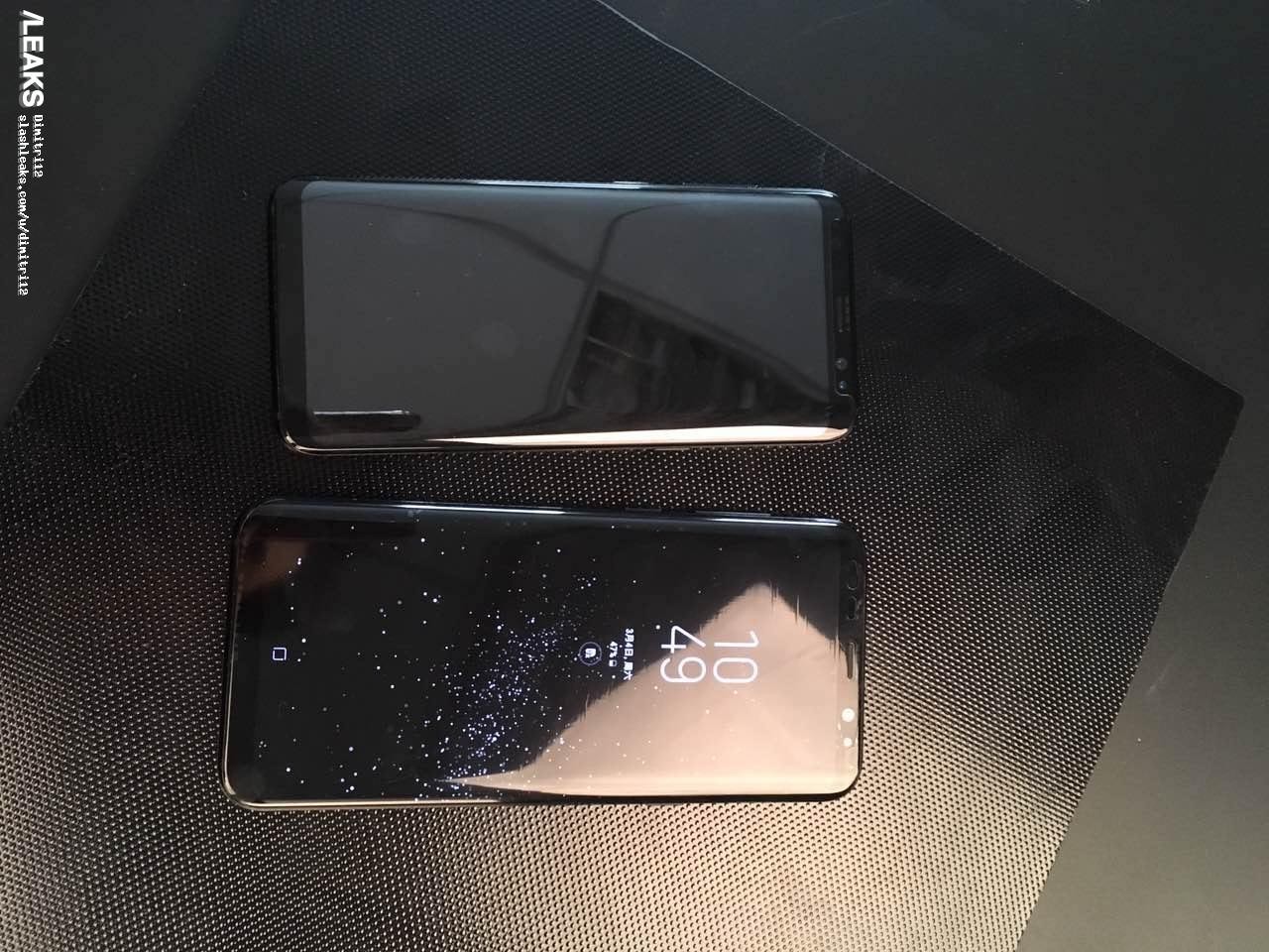 Samsung Galaxy S8 y Galaxy S8+ se filtran posando lado a lado