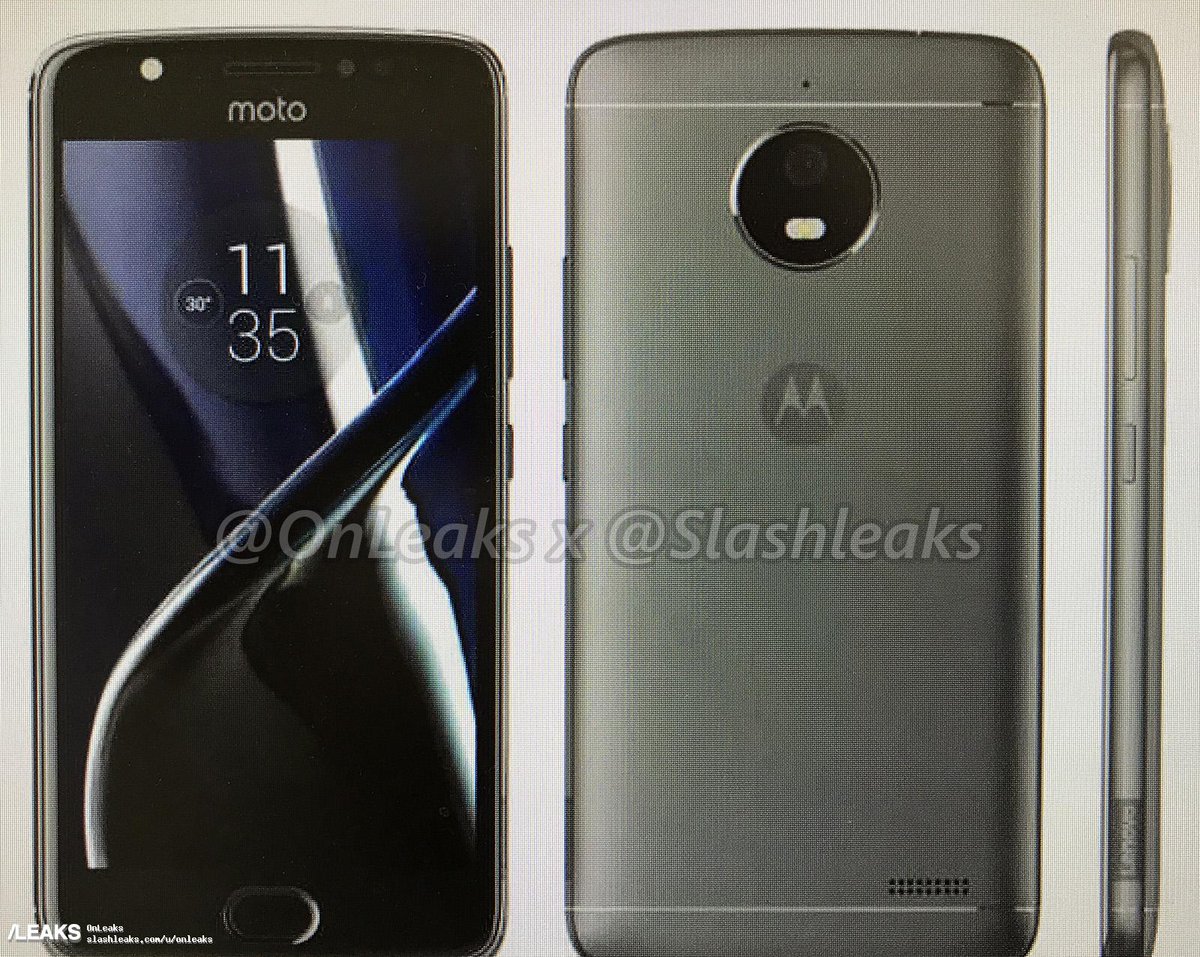Imágenes filtradas del Motorola Moto E4 Plus.
