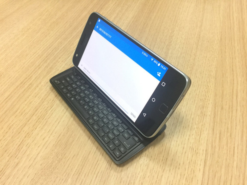 Nuevo Moto Mod de desarrolladores independientes: mod de teclado