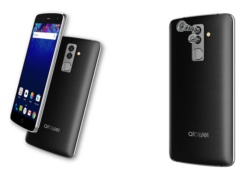 Alcatel Flash tiene cámara dual tanto en el frente como atrás