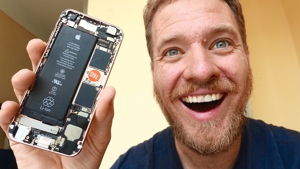 ¿Es posible armar un iPhone 6s de partes sueltas? En China, si