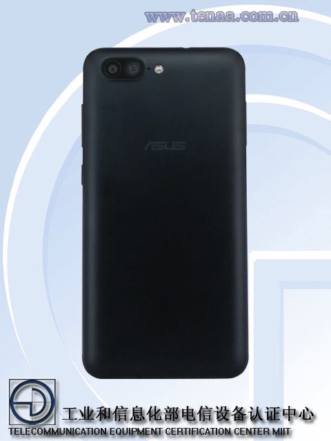 Imágenes de TENAA del dorso del ASUS Zenfone Go 2.